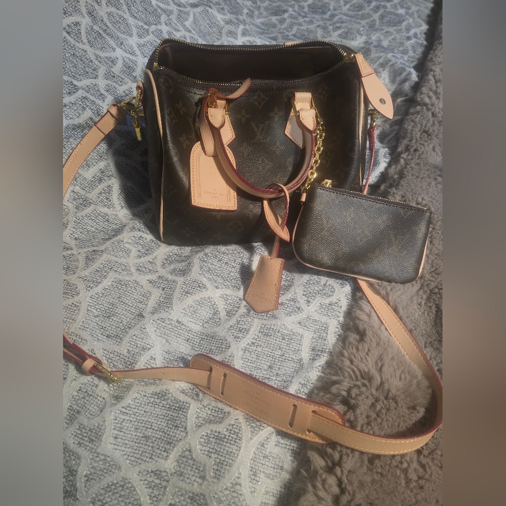 Luxury Designer Black and Tan Women's Bag Set